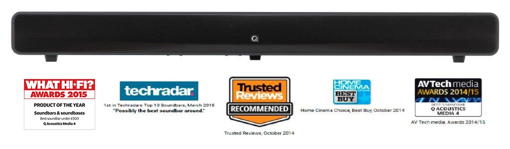 Q-Acoustics-Media-4-Soundbar-M4-Bluetooth-Speaker-Aux-In-RCA-Input-What-hi-fi-2014-Winner-Sexy-High-Quality-Stylish-Modern-(7)1