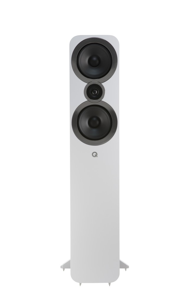 Q Acoustics 3050i Floorstanding Speakers Pair Arctic White (2)